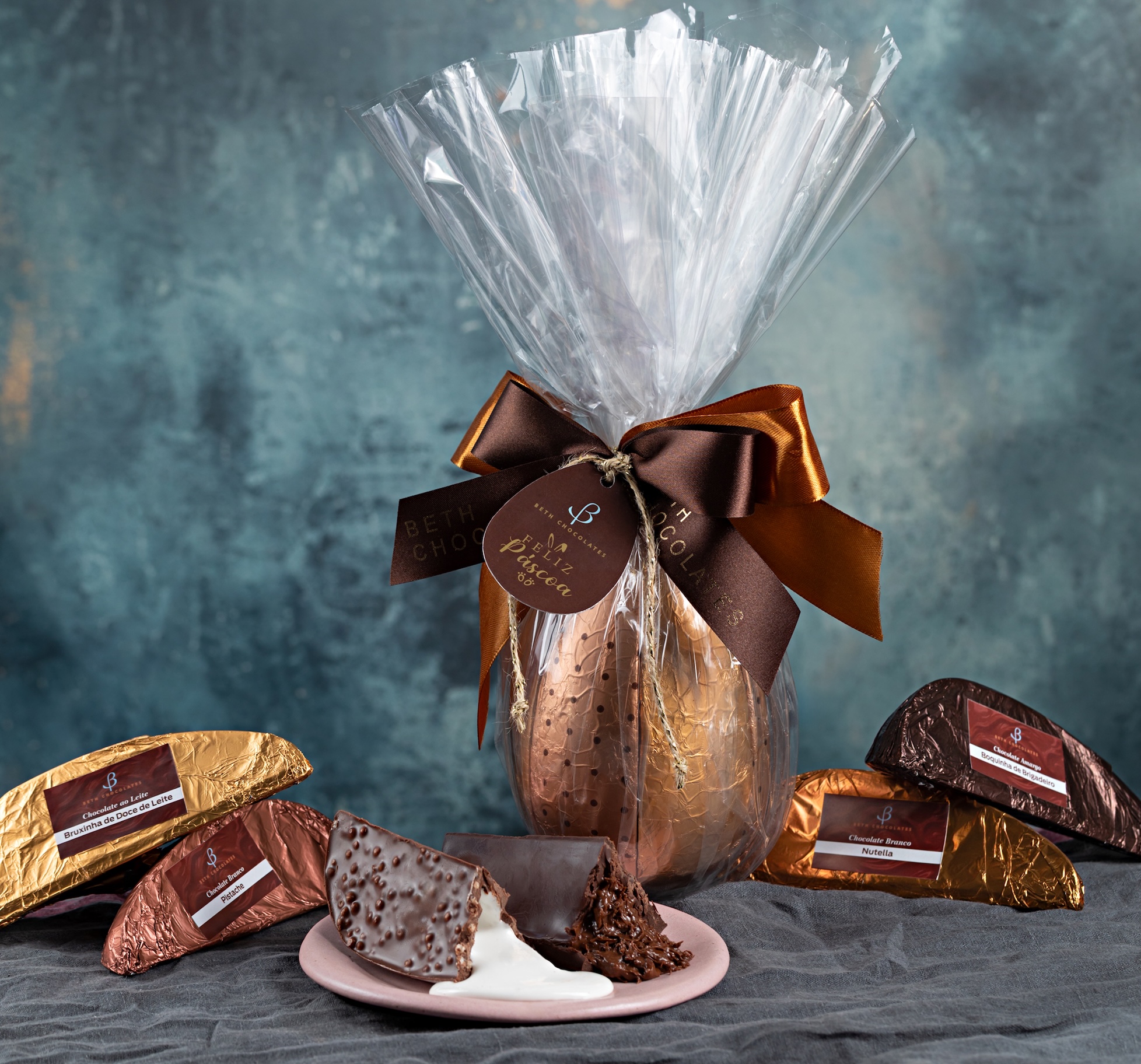 OVO FATIAS 40 ANOS BETH CHOCOLATES