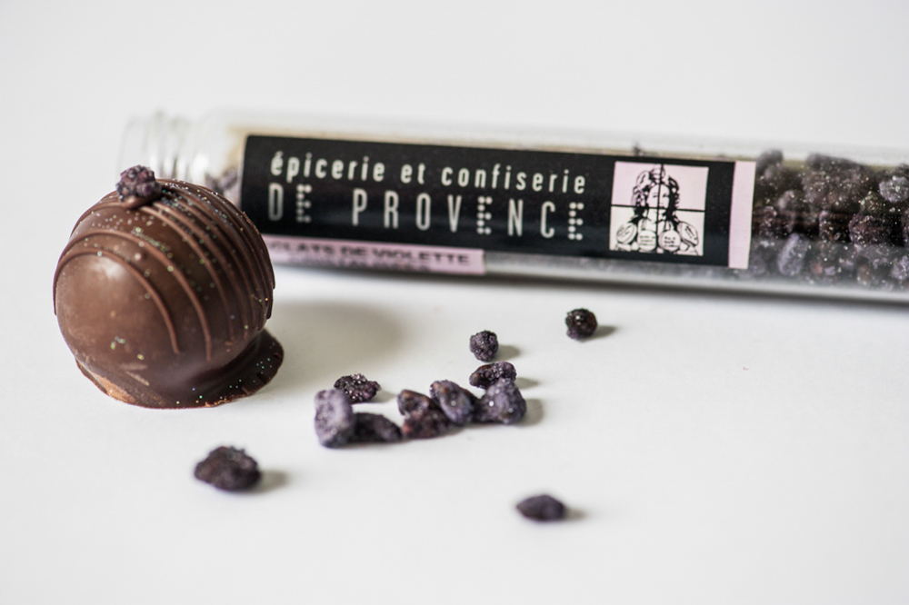 TRUFAS DE VIOLETA