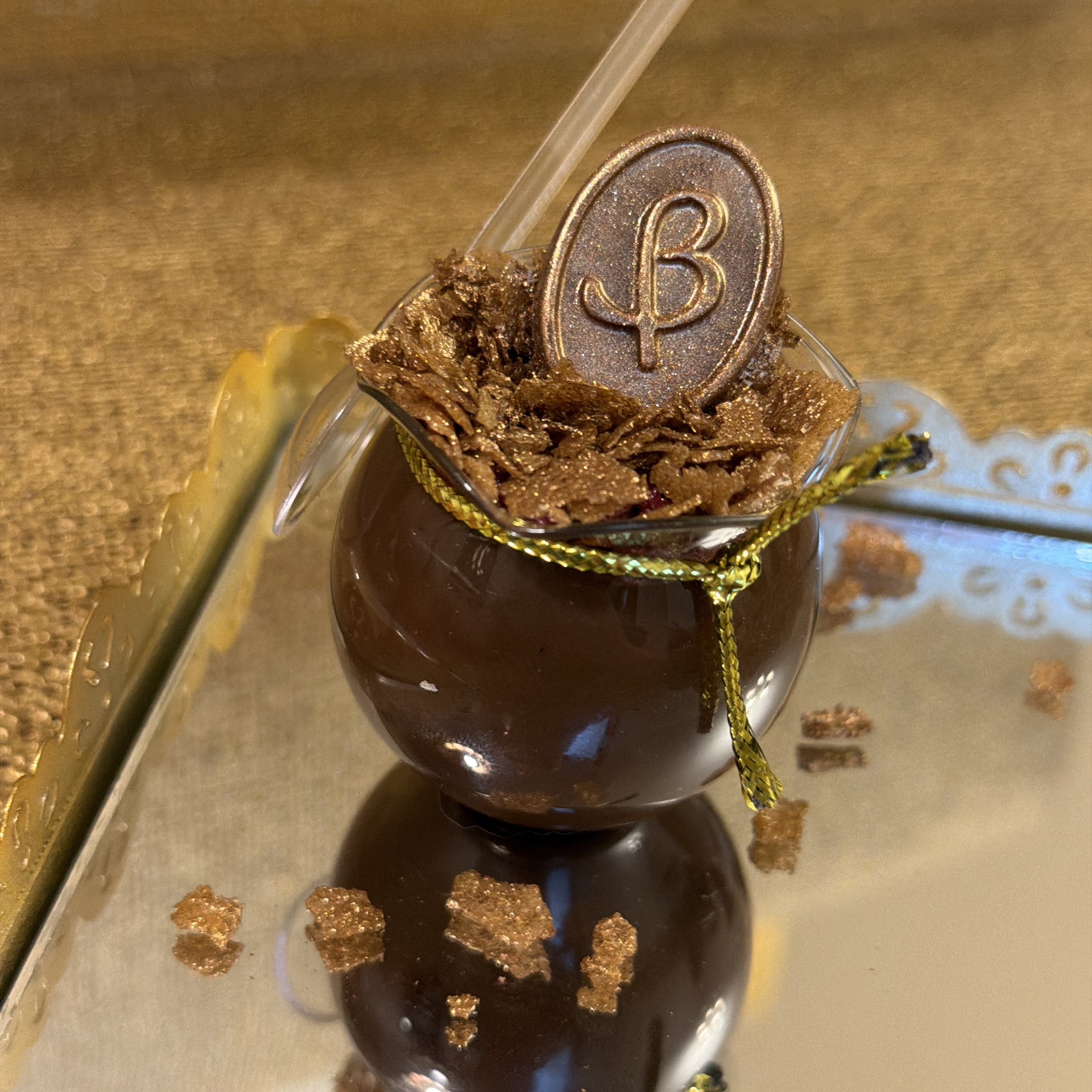 VERRINE NUTELLA CROCANTE