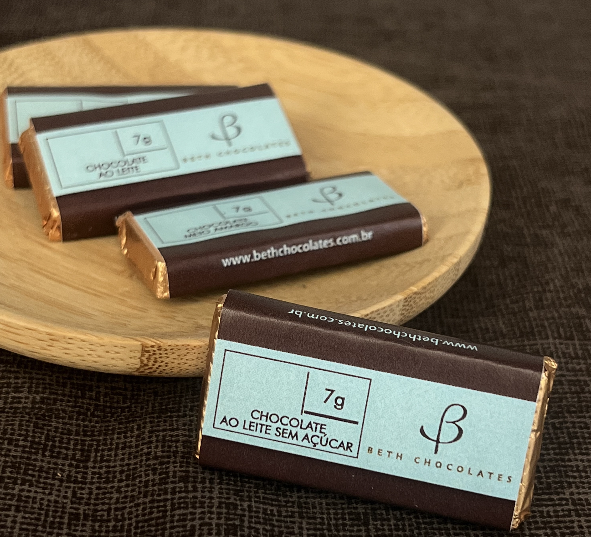 BARRINHAS CHOCOLATE SEM ADIO DE ACAR 